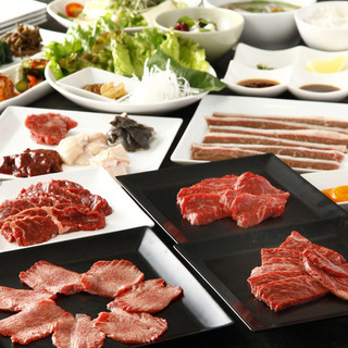 料理長おすすめ 牛肉の厳選部位を愉しむコース 全12品 4500円 送別会歓迎会 焼肉ダイニング花衣苑 多摩センター店 かいえん 京王 多摩センター 焼肉 食べログ