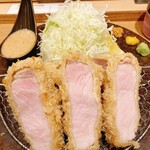 覚王山とんかつ わだ福 - 上リブロース御膳