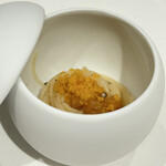 Ristorante Ecru - 唐墨-cappellini-
                                自家製カラスミのカッペリーニ