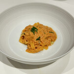 Ristorante Ecru - 渡り蟹-tagliatella 渡り蟹の身をふんだんに使ったタリアテッレ