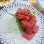 大衆スタンド ニュー神田屋 大宮西口店 - ただものじゃない本マグロの刺身