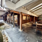 高山カフェ - 中庭