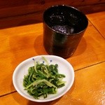 隠れ家Dinning　味杜 - 芋焼酎『天の邪鬼』、お通し