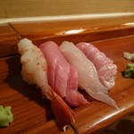 辰美寿し - 上握り　一部です^^;