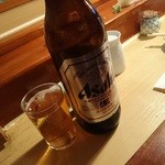 辰美寿し - 瓶ビール　大　アサヒスーパードライ