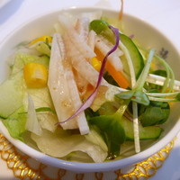 四川名菜 川府 - セットのサラダ