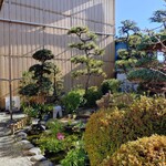 天松 おもて - 中庭