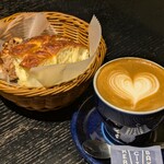 ザ シティ ベーカリー ブラッスリー ルービン - 料理写真:ランチドリンク+110でラテも頼めます