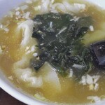 中華　福苑 - ワンタンスープ