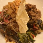 KING LION スリランカレストラン＆バー - スリランカカレープレート ダブル（Regular）　ポークと鰯2,860円