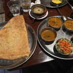 カルカッタ - 料理写真:南インド プレイン ドサ セット