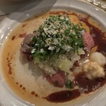 にはとりや - 肝のカルパッチョ