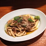 Hachihare - 鹿の煮込みソース　米粉のピチ