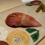 すし人　酒伊 - 大間まぐろ　トロ握り