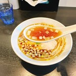 麺処まるは RISE - SNS限定"裏"「年越し鶏出汁醤油蕎麦」＠1,200円（税込）
