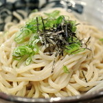 麪家ひばり - 麪家ひばり・魚介つけ麺 麺近影(2014.10)