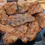 豚丼一番 - 国産帯広豚丼ミックス肉10枚のアップ