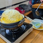 Cafe&IT Fiesta - ヘラでならしつつこの状態を保つ