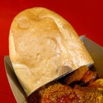 Berlin Currywurst - German roll (Brötchen)