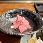 しらかわ - 常陸牛のタタキ