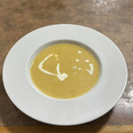 ステーキ石井 - コーンスープ