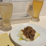 シシリヤ - 砂肝とマッシュポテト