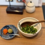 博多水たき 濱田屋 くうてん - 薬味