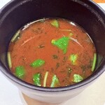 SUSHI BANYA KAI - 生海苔赤出汁