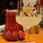 Bar Upstairs - カクテル②桜尾Gin浜栲《ハマゴウ》&八朔Fizzのカクテル(税込1,300円)
これは桜尾Gin浜栲《ハマゴウ》で何か作って下さいとお願いして作って貰った一杯