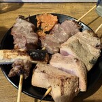 もつ焼き にんべん - 