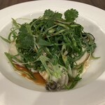 中華料理 徳武 - カキ料理（九条ネギソース）