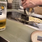 月島もんじゃ おこげ - 