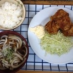 陣 - 唐揚定食500円