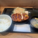 松のや - 得朝ロースかつ定食　550円
