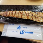 回転寿司森田 - 炙り穴子1本握