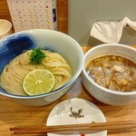 麺屋 Smile - 昆布水鶏白湯つけSOBA