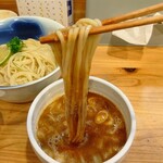 麺屋 Smile - 昆布水鶏白湯つけSOBA