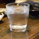 大納言本家 - 和らぎ水もしっかりと頂きます