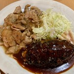 キッチンまつむら - ハンバーグは俵形