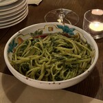 スポルカチョーネ - リングイネ 超すりたてバジルのジェノベーゼ