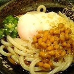 Hanamaruudon - ふわとろ納豆うどん