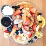 Cafe Kaila - パンケーキ<全部のせ> 2395円