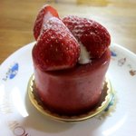 菓子工房 アンシャンテ - 苺とピスタチオのムース！(2014,12/24)