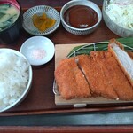 とんかつなかむら - 贅沢厚切りロースカツ定食