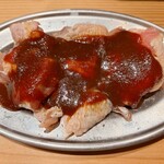 とりみそあみ焼き 地鶏屋 - 親鶏 味噌ダレ