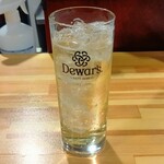 大桐家 - デュワーズのハイボール