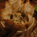 Ata - 帆立、木の子、トリュフのパピヨット2