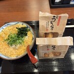 丸亀製麺 - 料理写真:牡蠣玉あんかけとうドーナツ
