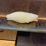 鮨 聖心 - 握り鮨 剣先イカ