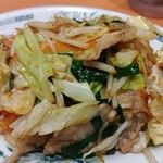 情熱中華食堂 日高屋 - 料理写真:肉やさい炒め